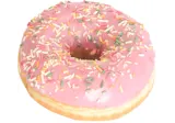 Doughnut with strawberry flavor filling (thawed), 70 g