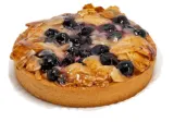 Tartlet with French Cream and Black Currants, 145 g