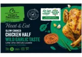 Slow cooked chicken half HEAT & EAT with wild garlic, a.r., 1 kg