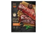 Slow cooked pork ribs with bourbon marinade WELL DONE, 1 kg