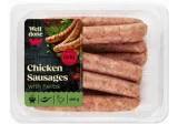 Fresh chicken sausages with herbs WELL DONE, 400 g