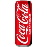 Carbonated drink COCA COLA ZERO, 330 ml