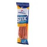 Hot smoked kabanossi STIX sticks with cheese, 100 g