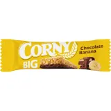 Cereal bar with bananas and milk chocolate CORNY BIG, 50 g
