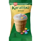 Vanilla ice cream with candies KARALIŠKI, 120 ml