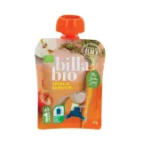 Organic apple and carrot puree BILLA BIO, 90 g