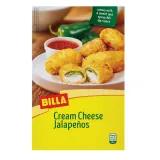 Frozen jalapeño pepper halves stuffed with cream cheese BILLA, 250 g