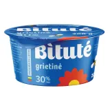 Sour cream 30% fat BITUTĖ, 200 g