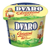 Sour cream DVARO, 40% fat, 200 g