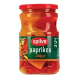 Grilled peppers in oil SPILVA, 670 g