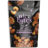 Salty caramel flavored roasted and unroasted nut mix NICE BITES, 150 g