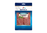 Cold smoked sliced garlic salami, II r., 110 g
