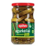 Pickled cucumbers SPILVA, 670 g