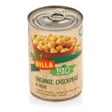 Organic processed chickpeas BILLA BIO ORGANIC CHICKPEAS, 425 ml