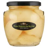 Pear halves in syrup with vanilla BILLA PREMIUM, 640 g