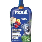 Apple, banana, blueberry puree, biodynamic MOGLI, 100 g