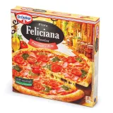 Frozen pizza FELICIANA with ham and pesto sauce