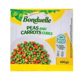 Konservuoti žalieji žirneliai su morkomis BONDUELLE, 400 g