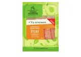 Hot smoked sliced formed chicken product ČYZAS with garlic and caraway, a. r., 90 g