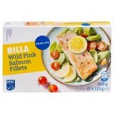 Frozen wild salmon fillet BILLA, 250 g