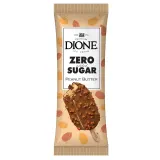Peanut ice cream without added sugar with milk chocolate and peanuts DIONE, with sweeteners, 90 ml