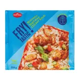 Pizza FRYTASTIC with chicken kebab meat, mozzarella and vegetables, 210 g