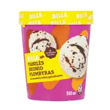 Ice cream with dough pieces and chocolate filling BILLA, 500 ml