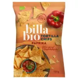 Corn chips with paprika, BILLA BIO, 125 g