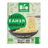 Organic millet and brown rice ramen BIONATURALIS, 70 g