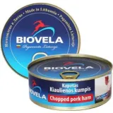 Chopped pork ham BIOVELA, 240 g