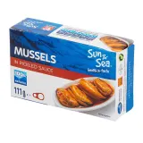 Mussels in marinade SUN&SEA, 111 g