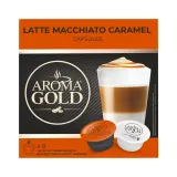 Coffee capsules AROMA GOLD LATTE CARAMELL, 180 g
