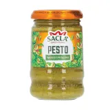 Basil and pistachio pesto sauce