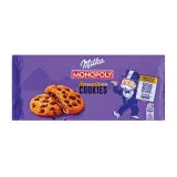 Cookies with milk chocolate pieces and milk chocolate filling MILKA, 156 g
