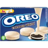 Печенье с глазурью из белого шоколада OREO, 246 г