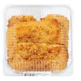 Crispy strips with jam packed