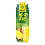 Сок ананасовый 100% HAPPY DAY, 1 л