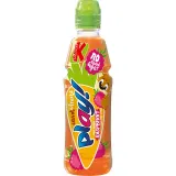 Carrot, raspberry, green lemon, apple drink KUBUS PLAY, 400 ml