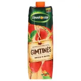 Apple-strawberry juice drink GIMTINĖS, 1 l