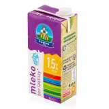 Молоко без лактозы UAT LOWICZ, 1,5% жира, 1 л