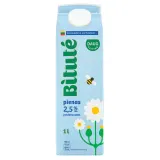 Молоко BITUTĖ, 2,5% жира, 1 л
