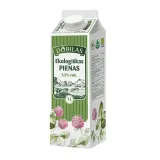 Органическое молоко DOBILAS, 2,5% жира, 1 л