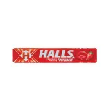 Lollipops HALLS FRUITWAVE STRAWBERRY, 45 g