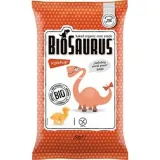Organic baked corn chips with ketchup spices BIOSAURUS, 50 g