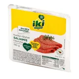 Hot smoked Saliamis, sliced