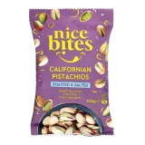 Roasted and salted pistachios with shells NICE BITES, 150 g