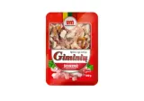 Cold smoked GIMINIŲ bacon cubes, a. r., 150 g