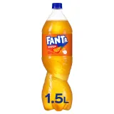 Carbonated orange flavored soft drink FANTA ORANGE, 1.5 l