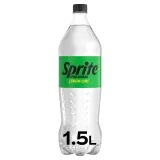 Carbonated lemon flavored drink SPRITE ZERO, 1.5 l