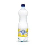 Carbonated lemon flavored soft drink VICHY FRESH BUBBLES, 1,5 l